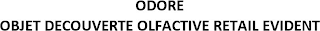 ODORE OBJET DECOUVERTE OLFACTIVE RETAIL EVIDENT logo
