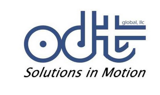 ODT GLOBAL LLC SOLUTIONS IN MOTION logo