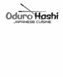 ODURO HASHI JAPANESE CUISINE logo