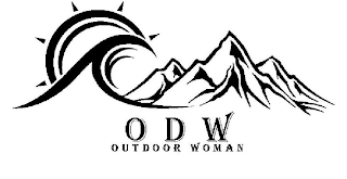 ODW OUTDOOR WOMAN logo