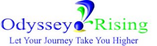 ODYSSEY RISING LET YOUR JOURNEY TAKE YOU HIGHER logo