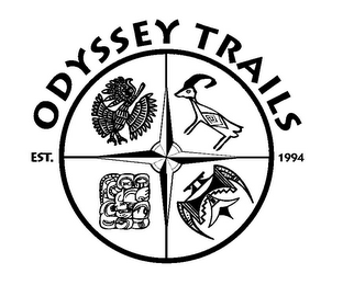 ODYSSEY TRAILS EST. 1994 logo