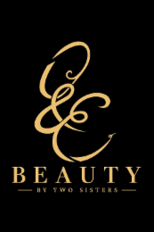 O&E BEAUTY BY TWO SISTERS logo