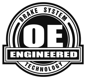 OE ENGINEERED BRAKE SYSTEM TECHNOLOGY logo