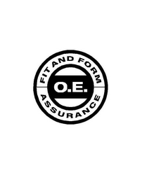 O.E. FIT AND FORM ASSURANCE logo