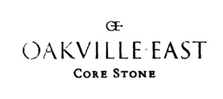 OE OAKVILLE EAST CORE STONE logo
