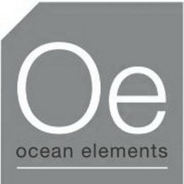 OE OCEAN ELEMENTS logo