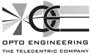 OE OPTO ENGINEERING THE TELECENTRIC COMPANY logo