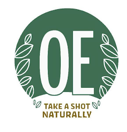OE TAKE A SHOT NATURALLY logo