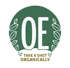 OE TAKE A SHOT ORGANICALLY logo