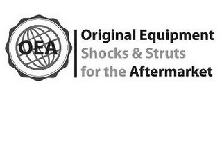 OEA ORIGINAL EQUIPMENT SHOCKS & STRUTS FOR THE AFTERMARKET logo