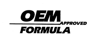 OEM FORMULA APPROVED logo