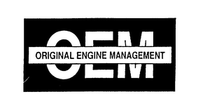 OEM ORIGINAL ENGINE MANAGEMENT logo