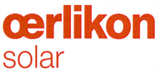 OERLIKON SOLAR logo