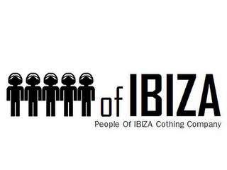 OF IBIZA PEOPLE OF IBIZA CLOTHING COMPANY logo