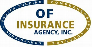 OF INSURANCE AGENCY, INC. CONVENIENCE FASTER FUNDING COMPREHENSIVE COVERAGE logo