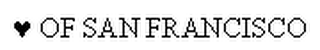 OF SAN FRANCISCO logo