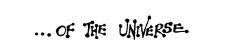 ...OF THE UNIVERSE logo