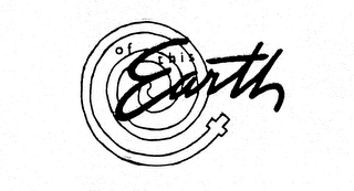 OF THIS EARTH logo