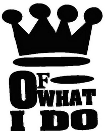 OF WHAT I DO logo