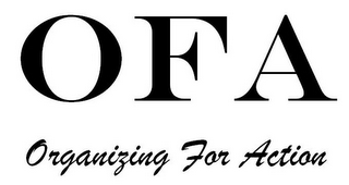 OFA ORGANIZING FOR ACTION logo