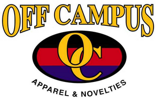 OFF CAMPUS APPAREL & NOVELTIES logo