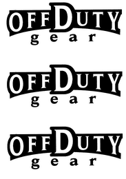 OFF DUTY logo