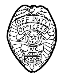 OFF DUTY OFFICERS, INC. "SOUTHERN CALIFORNIA FINEST PROTECTIVE SERVICES logo