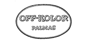OFF-KOLOR PALMAS logo
