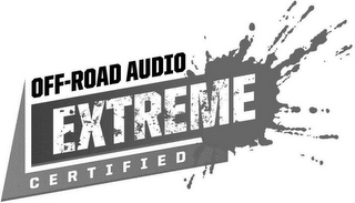 OFF-ROAD AUDIO EXTREME CERTIFIED logo