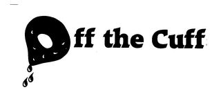 OFF THE CUFF logo
