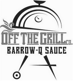 OFF THE GRILL CO. BARROW-Q SAUCE logo
