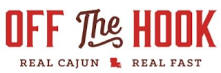 OFF THE HOOK REAL CAJUN REAL FAST logo