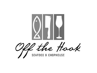 OFF THE HOOK SEAFOOD & CHOPHOUSE logo
