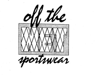 OFF THE NET SPORTSWEAR logo
