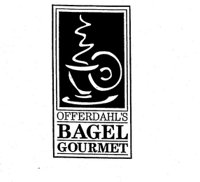 OFFERDAHL'S BAGEL GOURMET logo