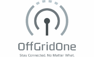 OFFGRIDONE STAY CONNECTED. NO MATTER WHAT. logo
