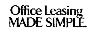 OFFICE LEASING MADE SIMPLE logo