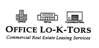 OFFICE LO-K-TORS COMMERCIAL REAL ESTATE LEASING SERVICES logo