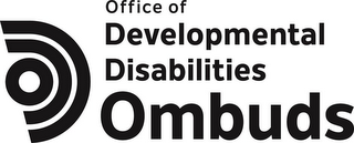 OFFICE OF DEVELOPMENTAL DISABILITIES OMBUDS logo