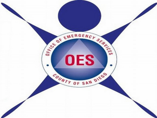 OFFICE OF EMERGENCY SERVICES SAN DIEGO COUNTY OES logo
