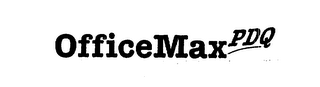 OFFICEMAX PDQ logo