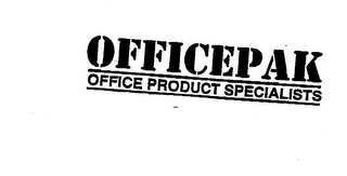 OFFICEPAK OFFICE PRODUCT SPECIALISTS logo