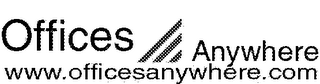 OFFICES ANYWHERE WWW.OFFICESANYWHERE.COM logo