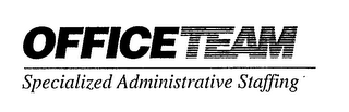 OFFICETEAM SPECIALIZED ADMINISTRATIVE STAFFING logo