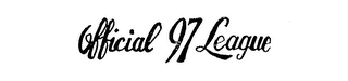 OFFICIAL 97 LEAGUE logo