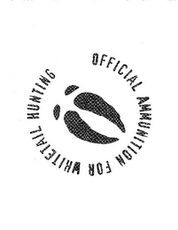 OFFICIAL AMMUNITION FOR WHITETAIL HUNTING logo