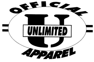 OFFICIAL APPAREL U UNLIMITED logo
