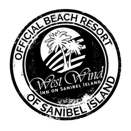 OFFICIAL BEACH RESORT OF SANIBEL ISLANDWEST WIND INN ON SANIBEL ISLAND logo