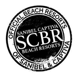 OFFICIAL BEACH RESORTS OF SANIBEL & CAPTIVA SANIBEL CAPTIVA SCBR BEACH RESORTS logo